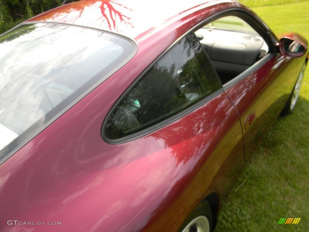 1999 911 Carrera 4 Coupe - Arena Red Metallic / Graphite Grey photo #36