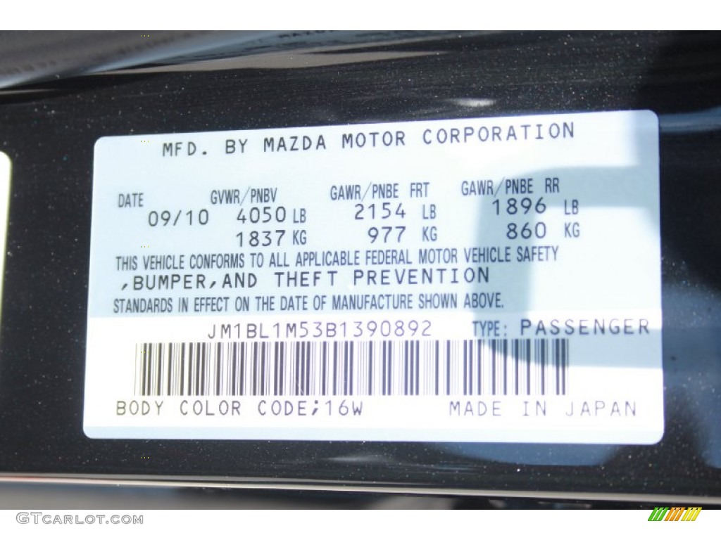 2011 MAZDA3 s Grand Touring 5 Door - Black Mica / Black photo #34