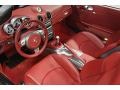  2008 Boxster RS 60 Spyder Carrera Red Interior