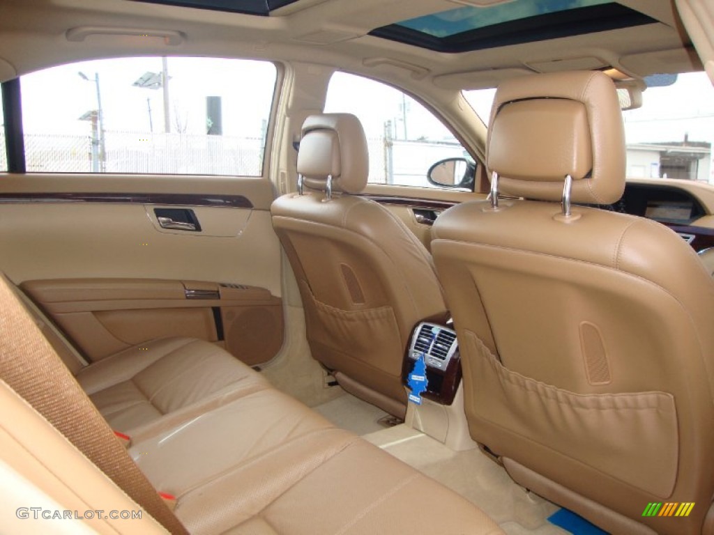 2008 Mercedes-Benz S 550 4Matic Sedan Rear Seat Photo #81271849