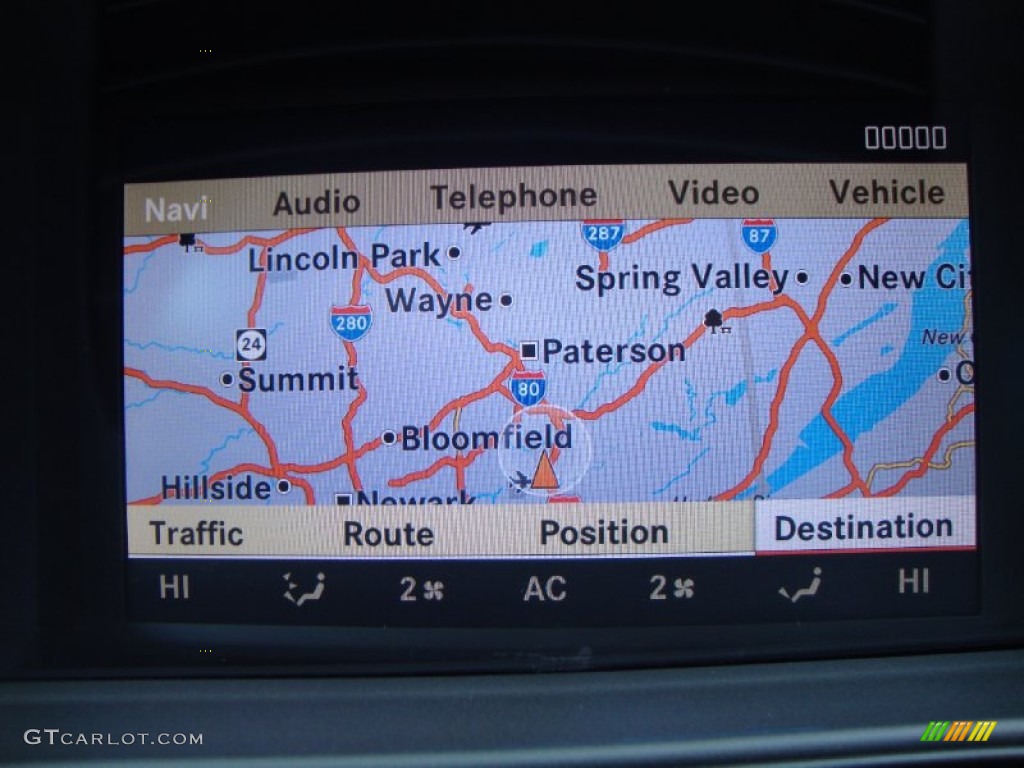 2008 Mercedes-Benz S 550 4Matic Sedan Navigation Photo #81272140