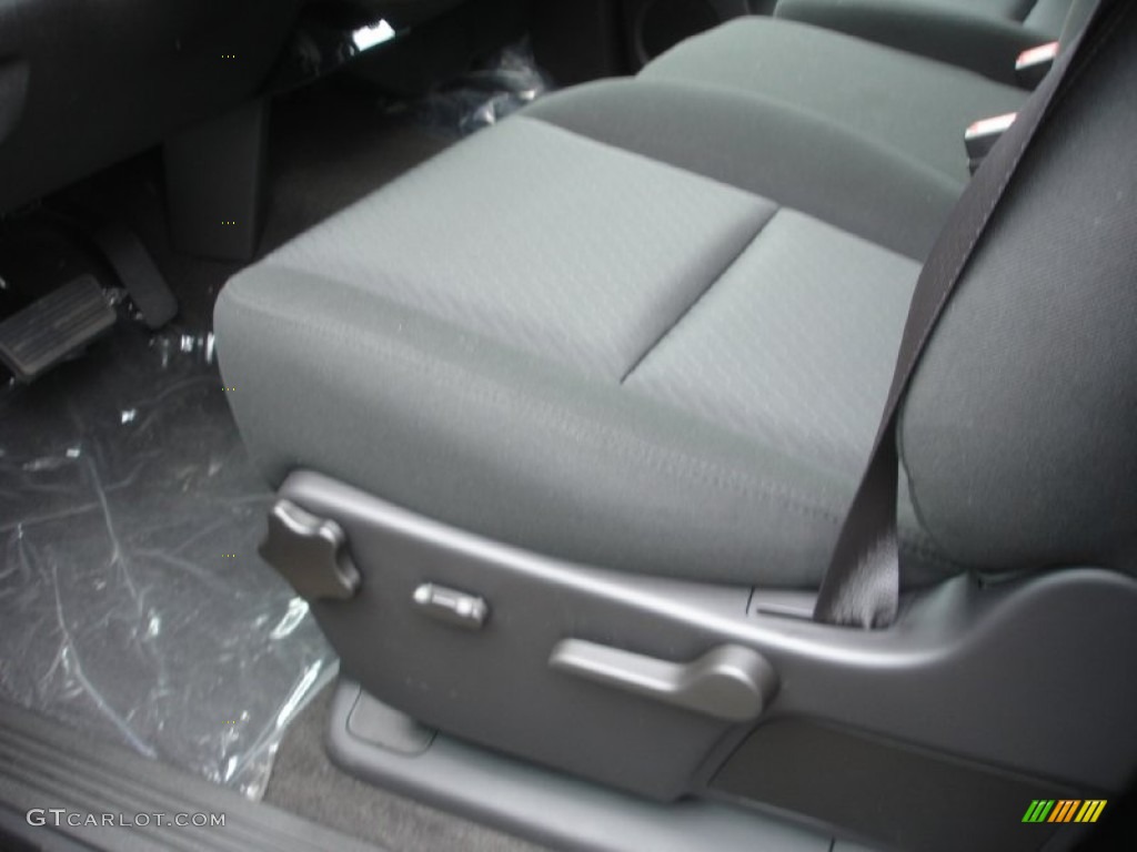 2013 Silverado 1500 LT Regular Cab - Graystone Metallic / Ebony photo #2