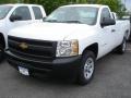 Summit White - Silverado 1500 Work Truck Regular Cab Photo No. 1