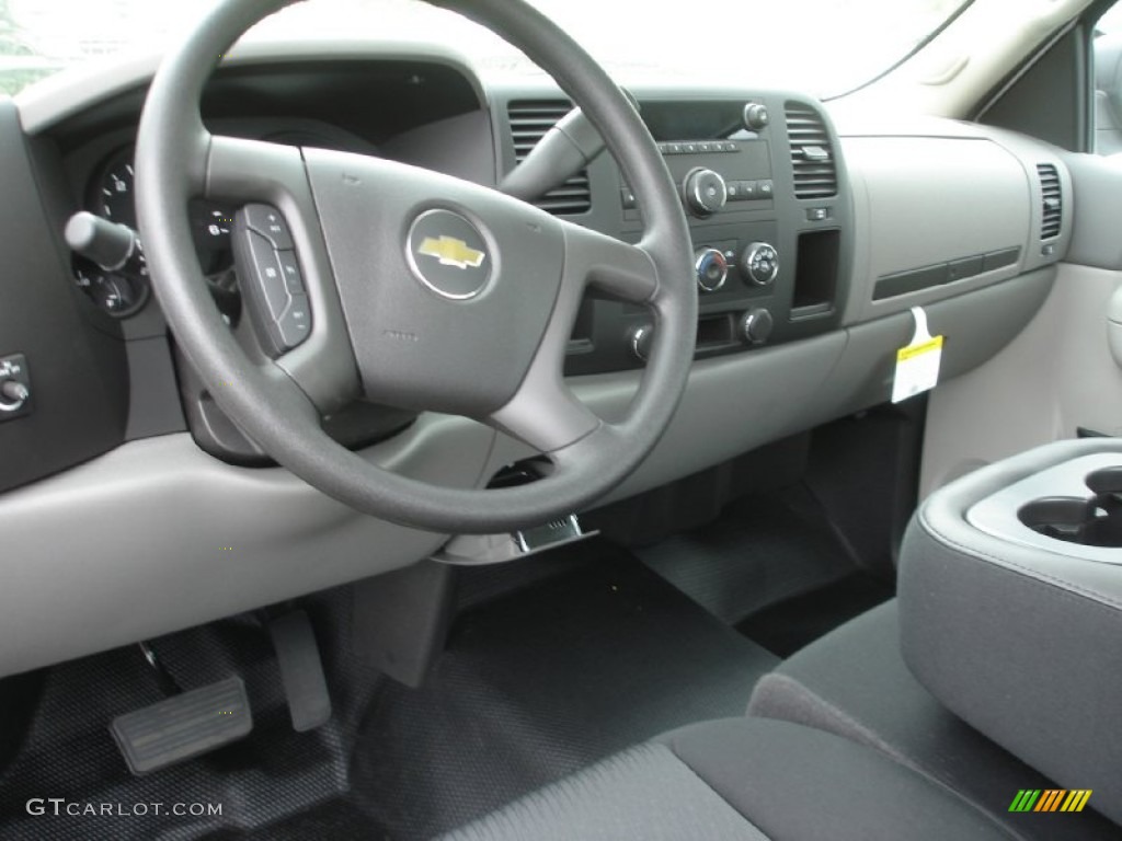 2013 Silverado 1500 Work Truck Regular Cab - Summit White / Dark Titanium photo #4