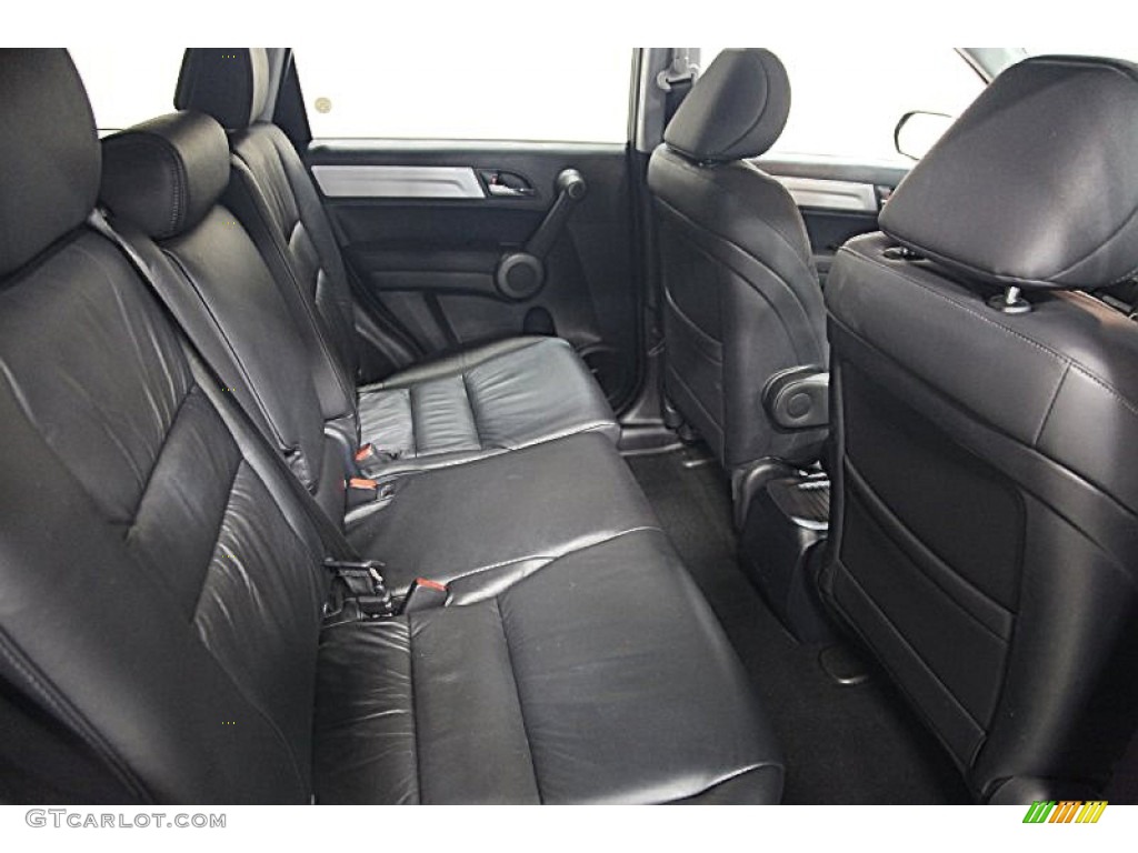 2011 CR-V EX-L 4WD - Crystal Black Pearl / Black photo #11