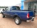 1997 Moonlight Blue Metallic Ford F150 XLT Extended Cab 4x4  photo #2