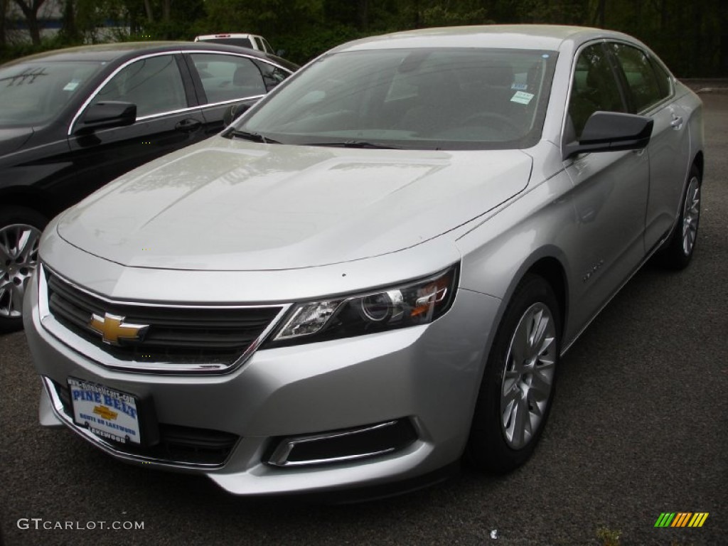 2014 Impala LS - Silver Ice Metallic / Jet Black/Dark Titanium photo #1