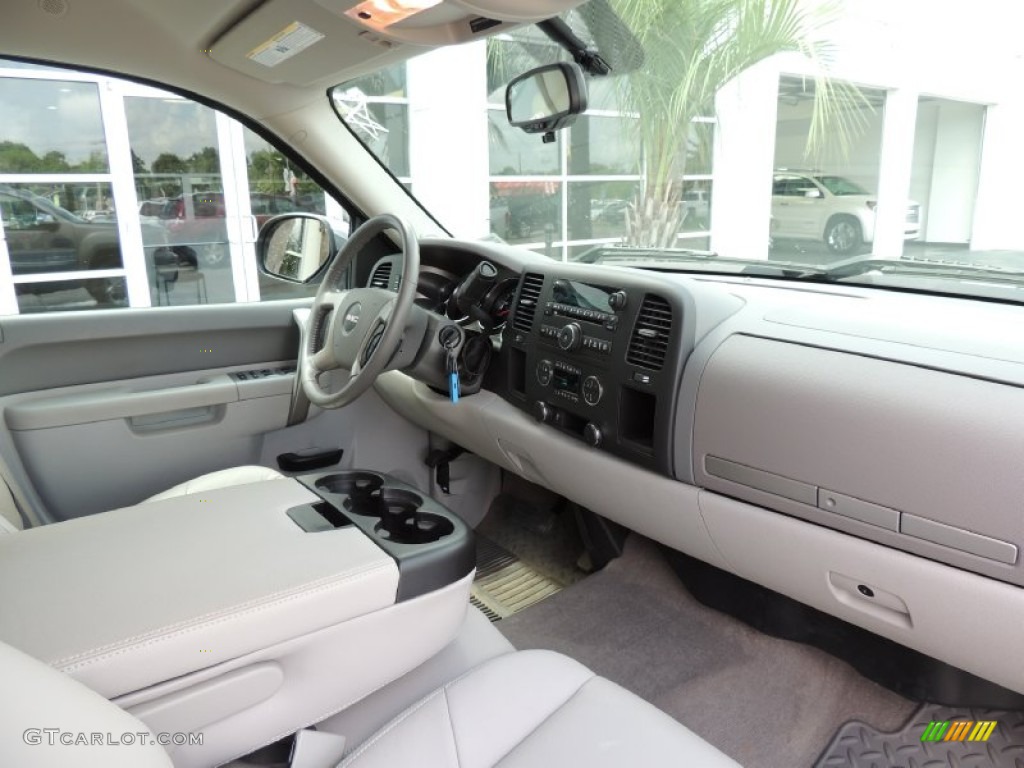 2012 Sierra 1500 SLE Crew Cab - Steel Gray Metallic / Dark Titanium/Light Titanium photo #6