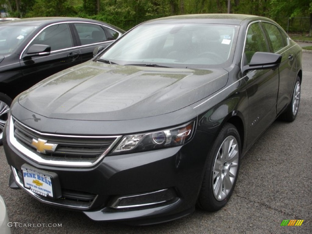 2014 Impala LS - Ashen Gray Metallic / Jet Black/Dark Titanium photo #1