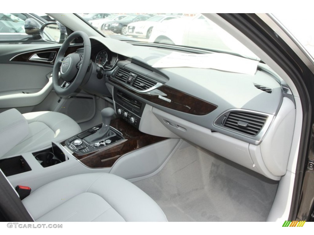 2013 A6 2.0T quattro Sedan - Oolong Gray Metallic / Titanium Gray photo #20