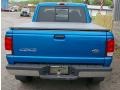 2000 Bright Atlantic Blue Metallic Ford Ranger XLT SuperCab 4x4  photo #7