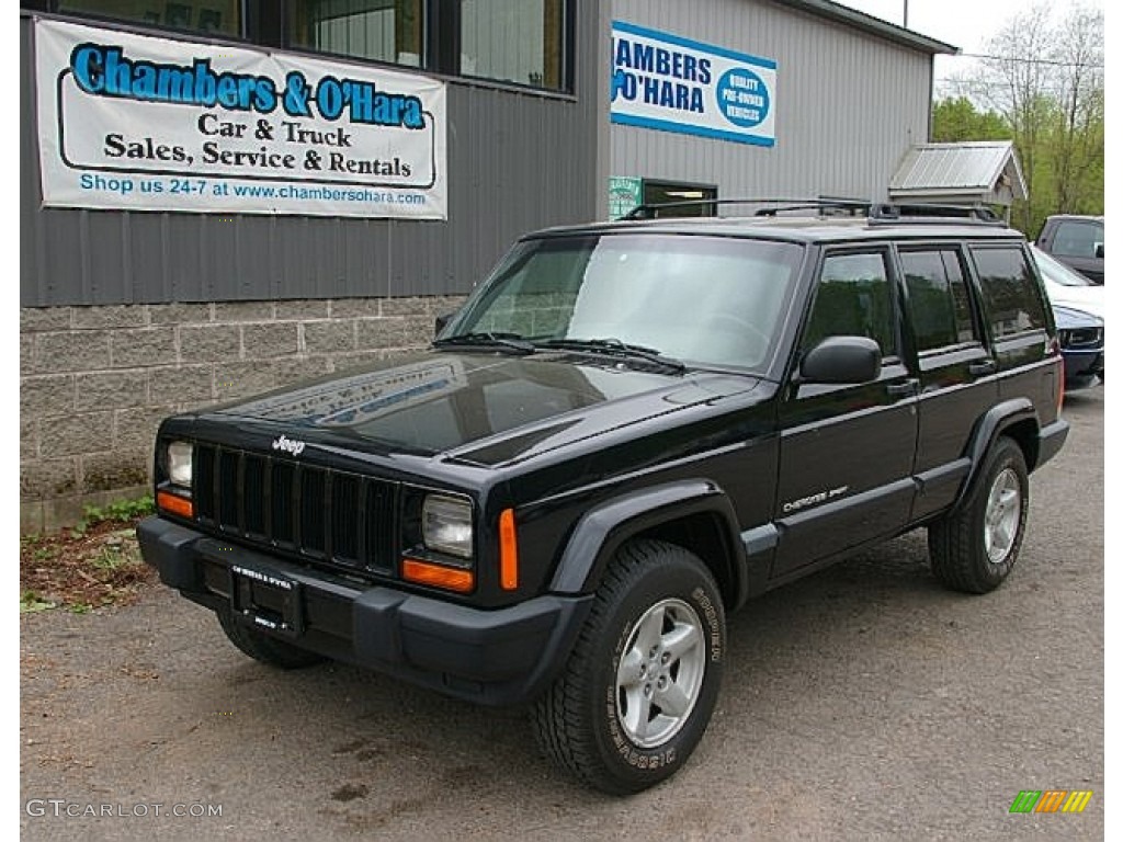 Black Jeep Cherokee