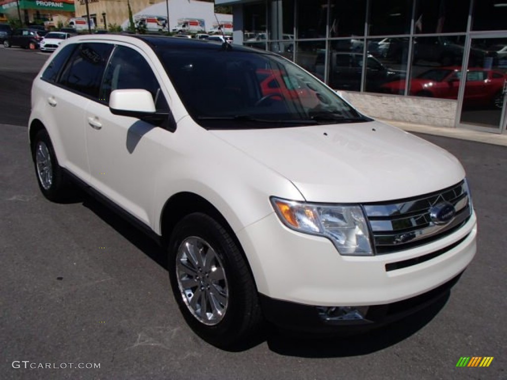 White Sand Tri-Coat Metallic 2008 Ford Edge SEL AWD Exterior Photo #81274983