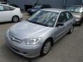 Satin Silver Metallic - Civic LX Sedan Photo No. 3