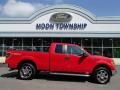 Vermillion Red - F150 XLT SuperCab 4x4 Photo No. 1