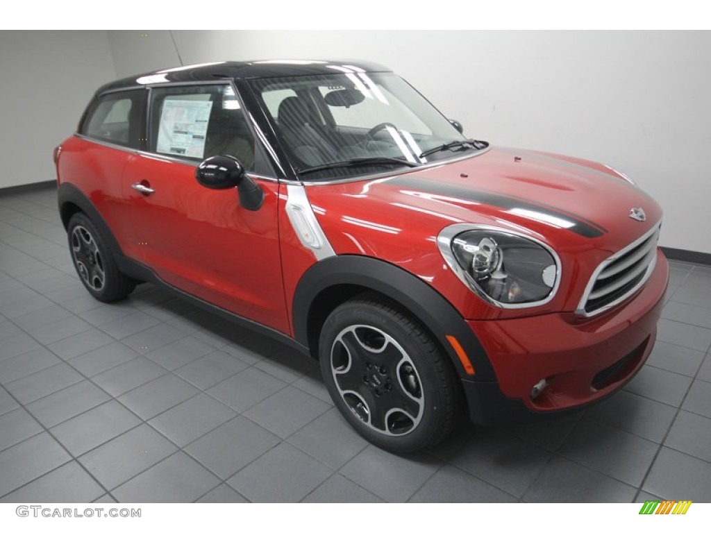 Blazing Red 2013 Mini Cooper Paceman Exterior Photo #81275922