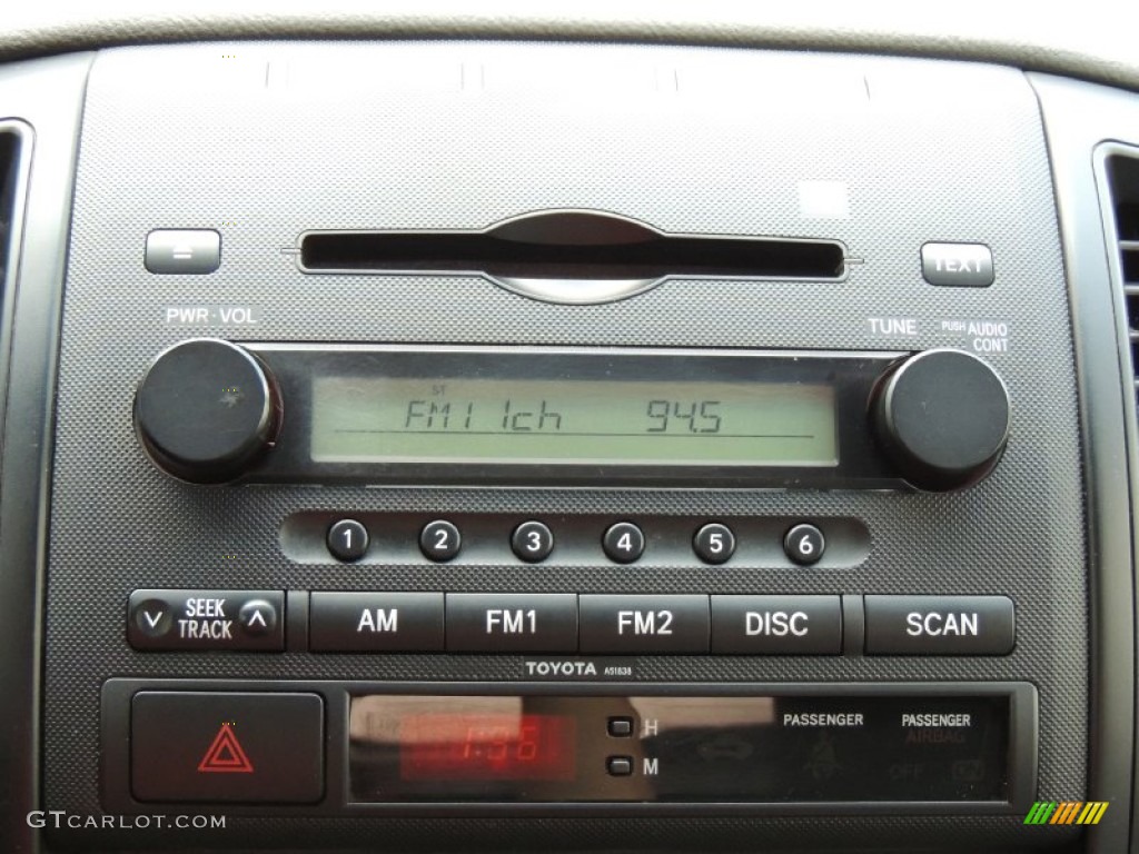 2008 Toyota Tacoma PreRunner Access Cab Audio System Photos