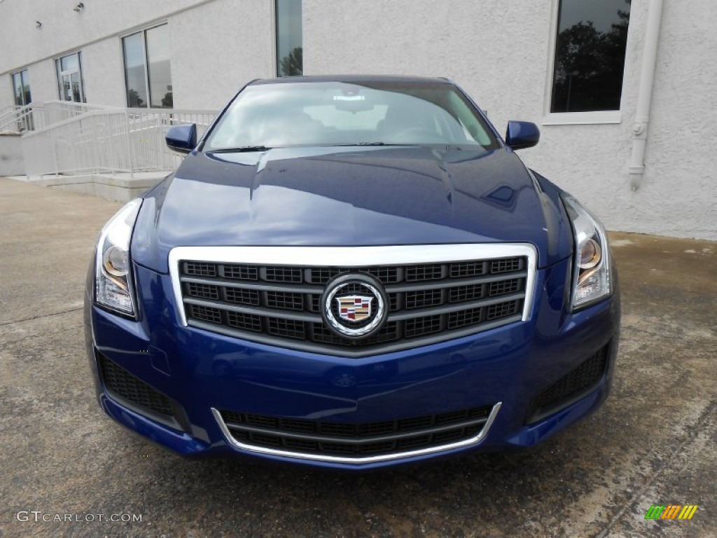 2013 ATS 2.0L Turbo AWD - Opulent Blue Metallic / Jet Black/Jet Black Accents photo #2