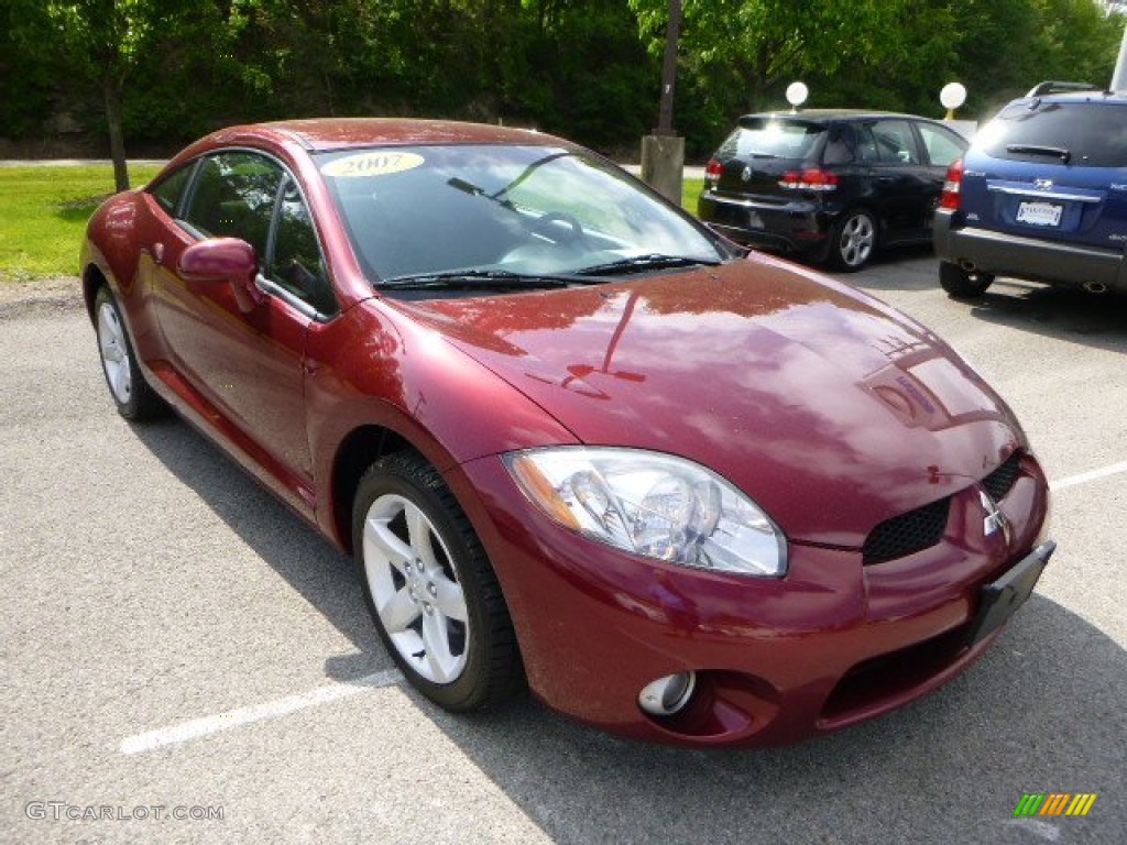 Ultra Red Pearl 2007 Mitsubishi Eclipse GT Coupe Exterior Photo #81276481