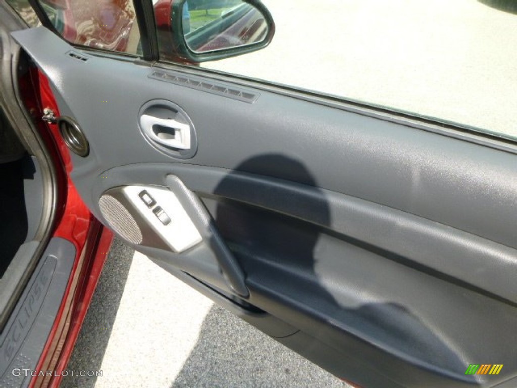 2007 Mitsubishi Eclipse GT Coupe Dark Charcoal Door Panel Photo #81276544