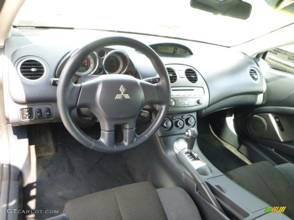 2007 Mitsubishi Eclipse GT Coupe Dark Charcoal Dashboard Photo #81276631