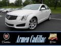 2013 White Diamond Tricoat Cadillac ATS 2.5L  photo #1