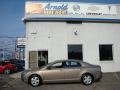 2008 Amber Bronze Metallic Chevrolet Malibu LS Sedan  photo #3