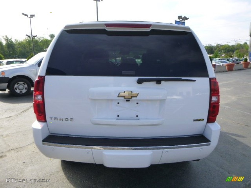 2009 Tahoe LTZ 4x4 - White Diamond Tricoat / Ebony photo #4