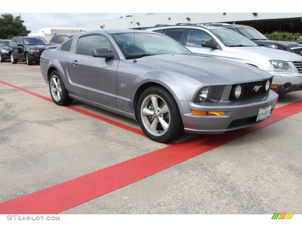 2006 Mustang GT Premium Coupe - Tungsten Grey Metallic / Dark Charcoal photo #1