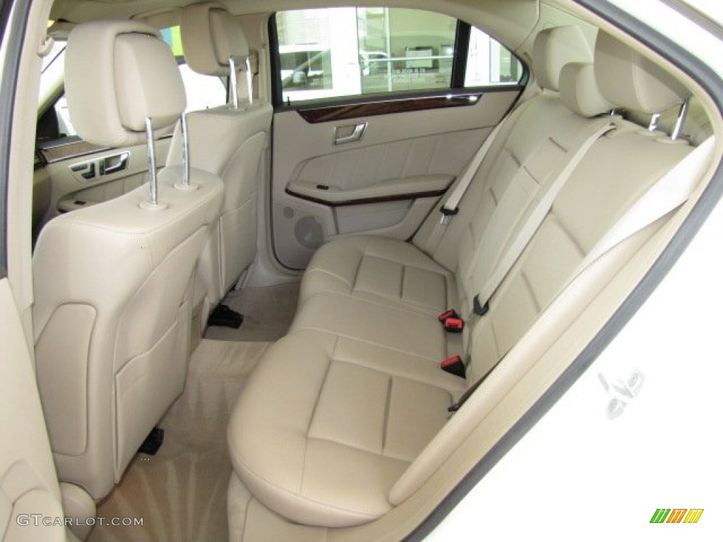 Almond/Mocha Interior 2012 Mercedes-Benz E 350 Sedan Photo #81277797