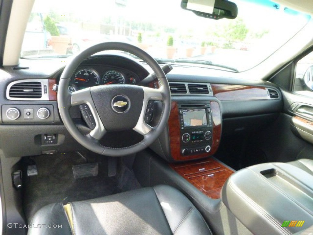 2009 Tahoe LTZ 4x4 - White Diamond Tricoat / Ebony photo #12