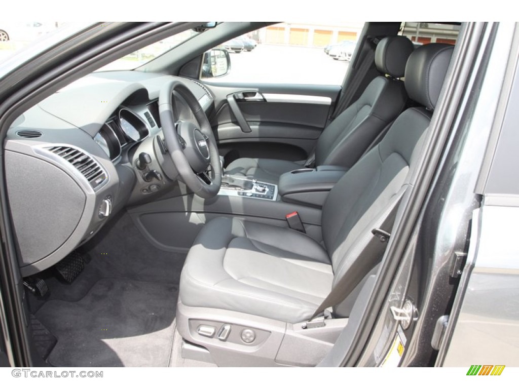 2013 Audi Q7 3.0 S Line quattro Front Seat Photo #81277903