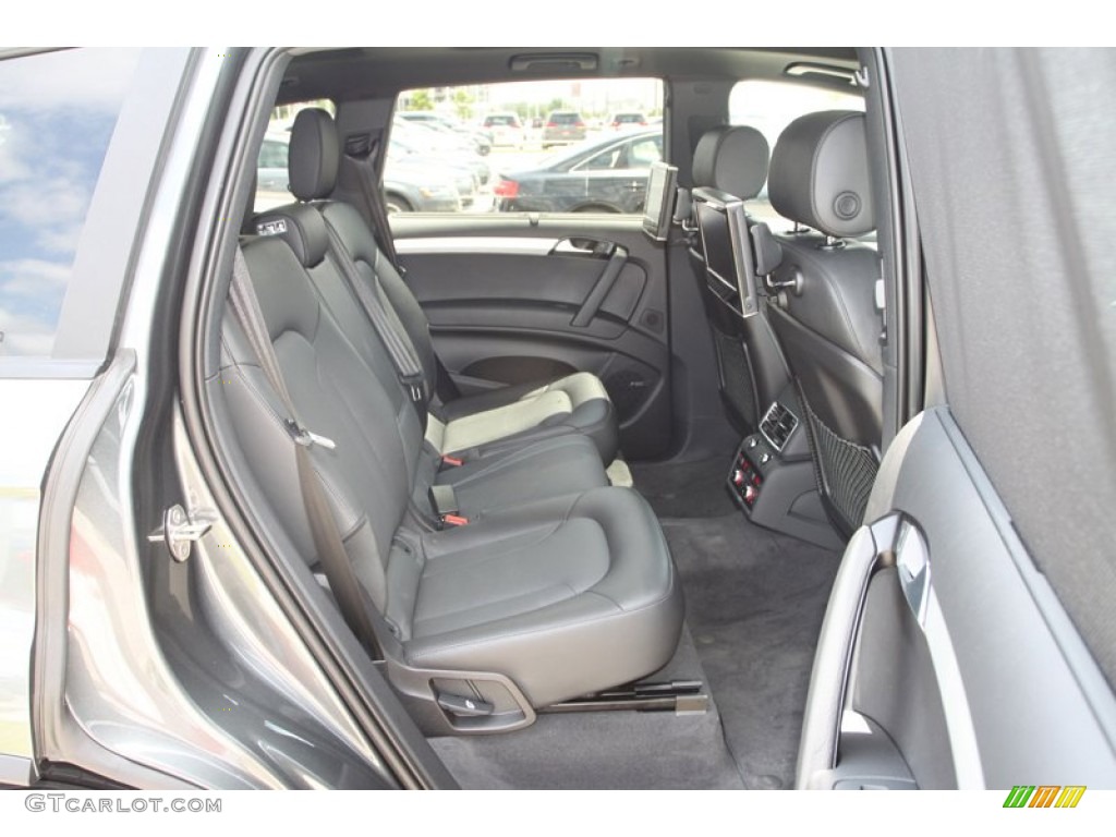2013 Audi Q7 3.0 S Line quattro Rear Seat Photo #81278137