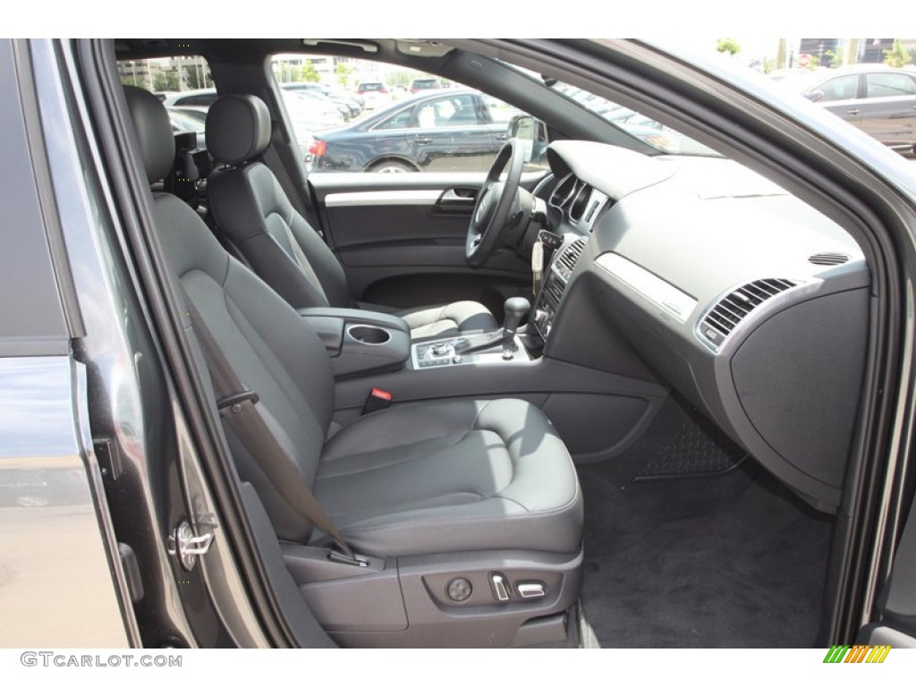 2013 Audi Q7 3.0 S Line quattro Front Seat Photo #81278170
