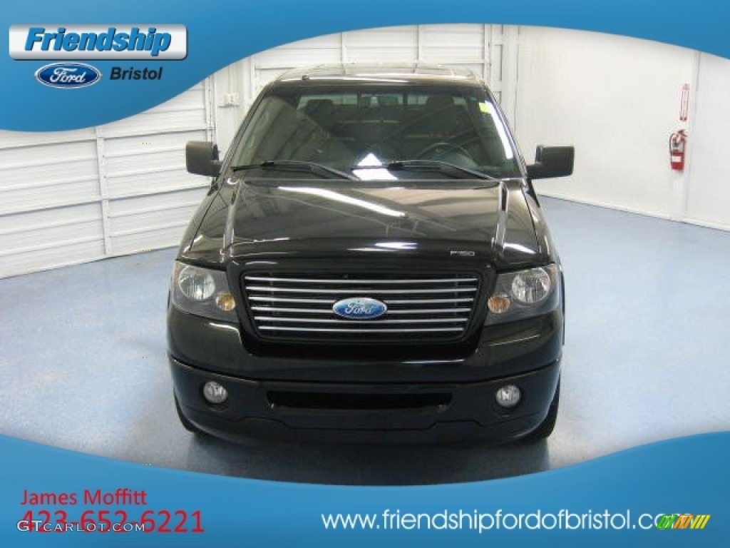 2006 F150 Harley-Davidson SuperCab 4x4 - Black / Black photo #3