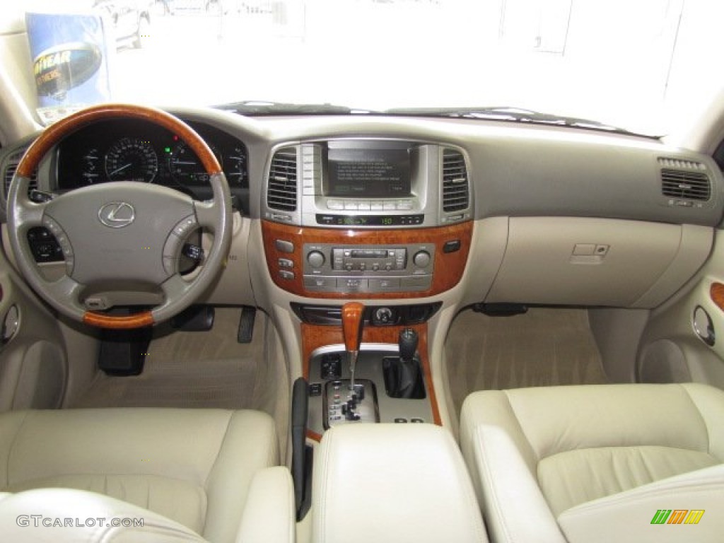 2006 LX 470 - Crystal White / Ivory photo #3