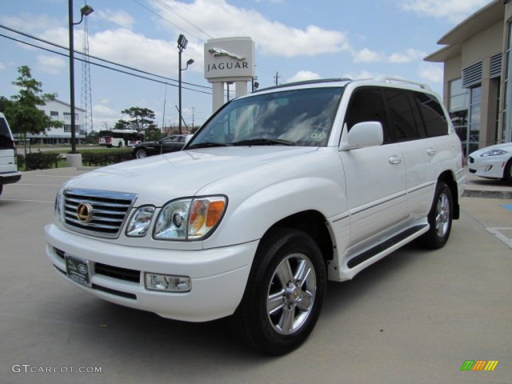 2006 LX 470 - Crystal White / Ivory photo #5