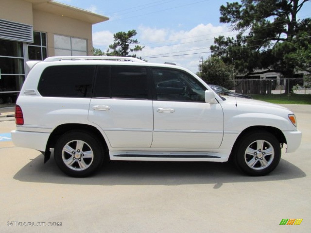 2006 LX 470 - Crystal White / Ivory photo #11