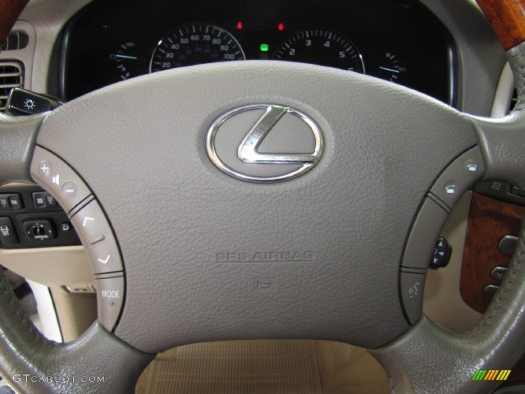 2006 LX 470 - Crystal White / Ivory photo #14