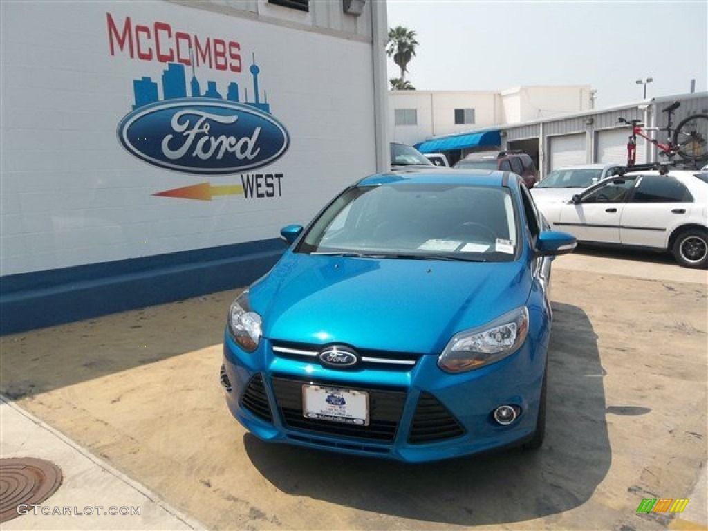 Blue Candy Ford Focus