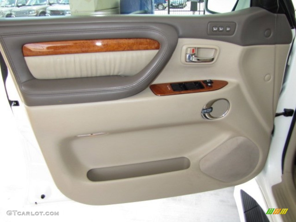 2006 LX 470 - Crystal White / Ivory photo #45