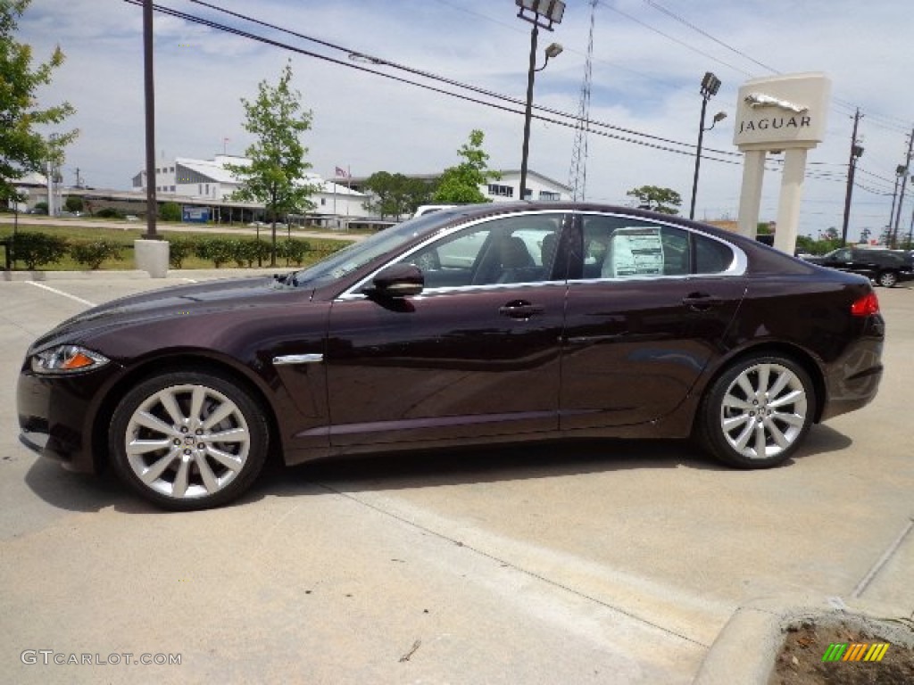 Caviar Metallic 2013 Jaguar XF I4 T Exterior Photo #81279979