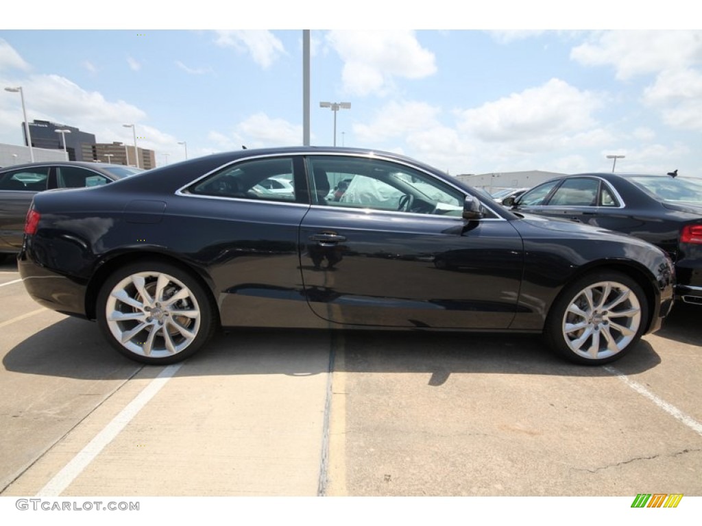 Moonlight Blue Metallic 2013 Audi A5 2.0T quattro Coupe Exterior Photo #81280144