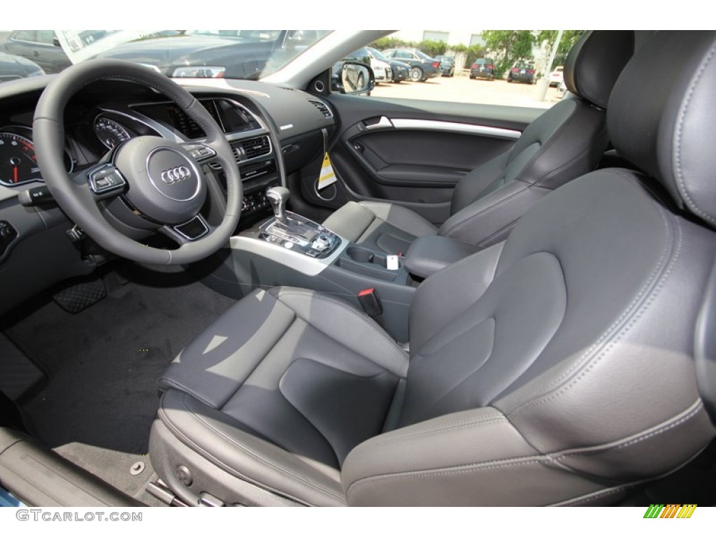 Black Interior 2013 Audi A5 2.0T quattro Coupe Photo #81280161