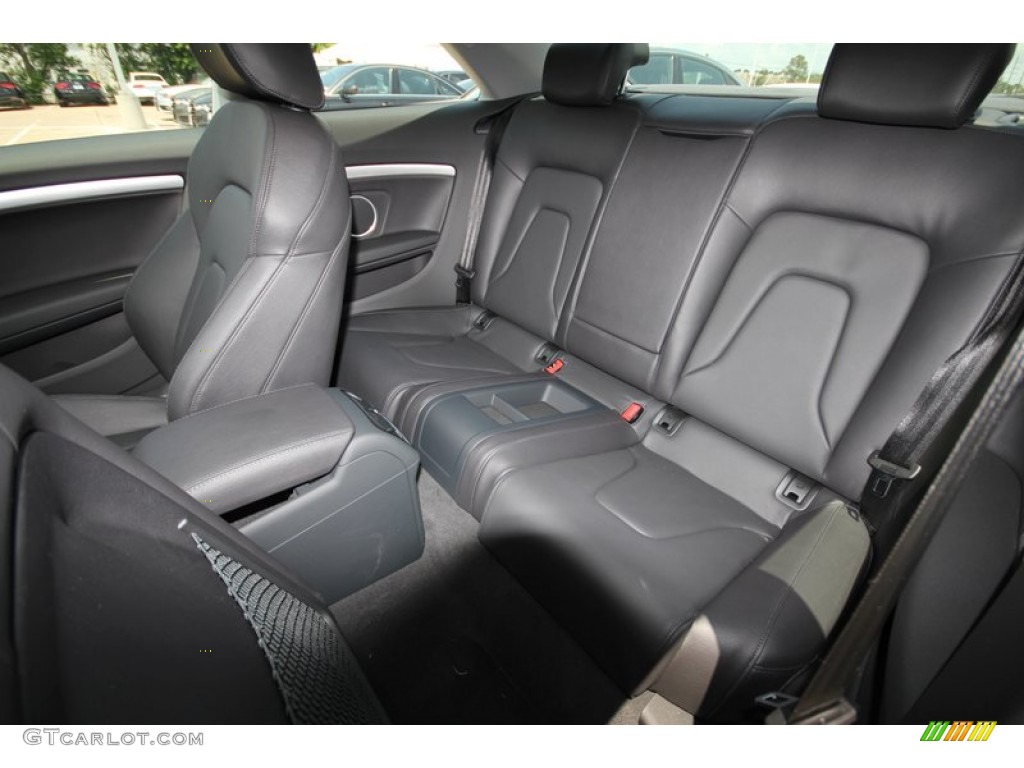 Black Interior 2013 Audi A5 2.0T quattro Coupe Photo #81280195