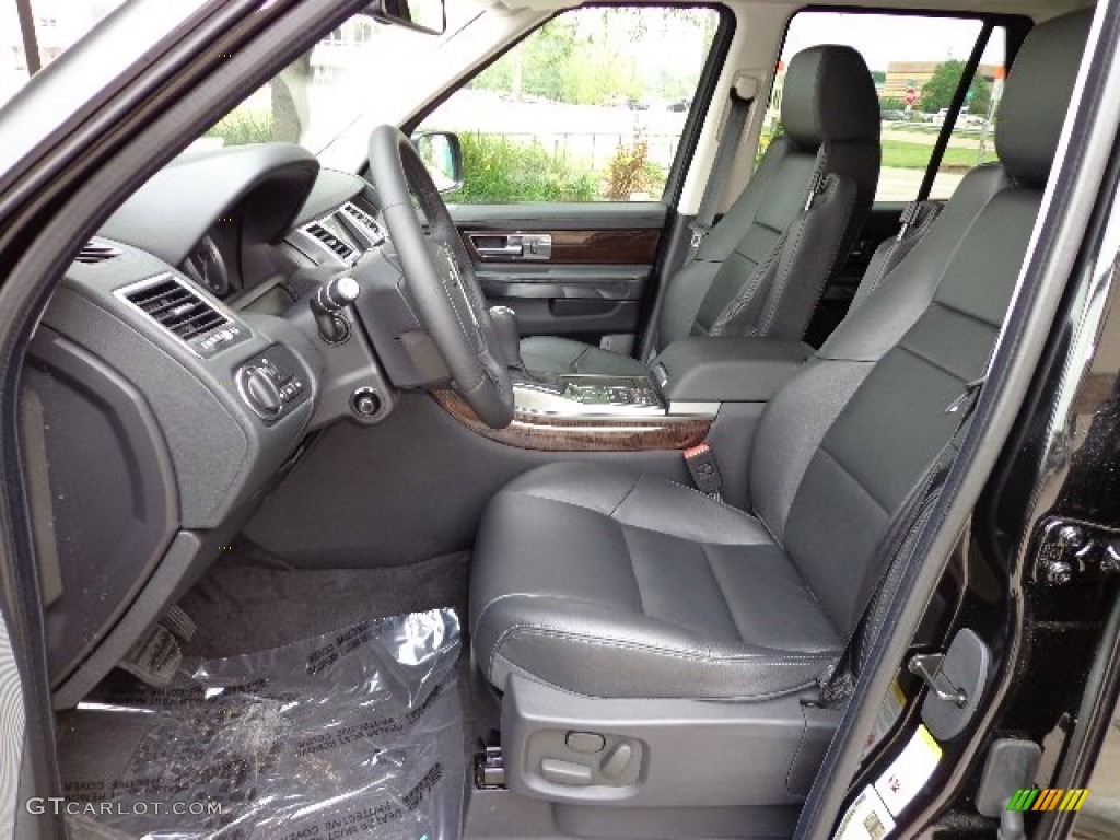 Ebony Interior 2013 Land Rover Range Rover Sport HSE Photo #81280216