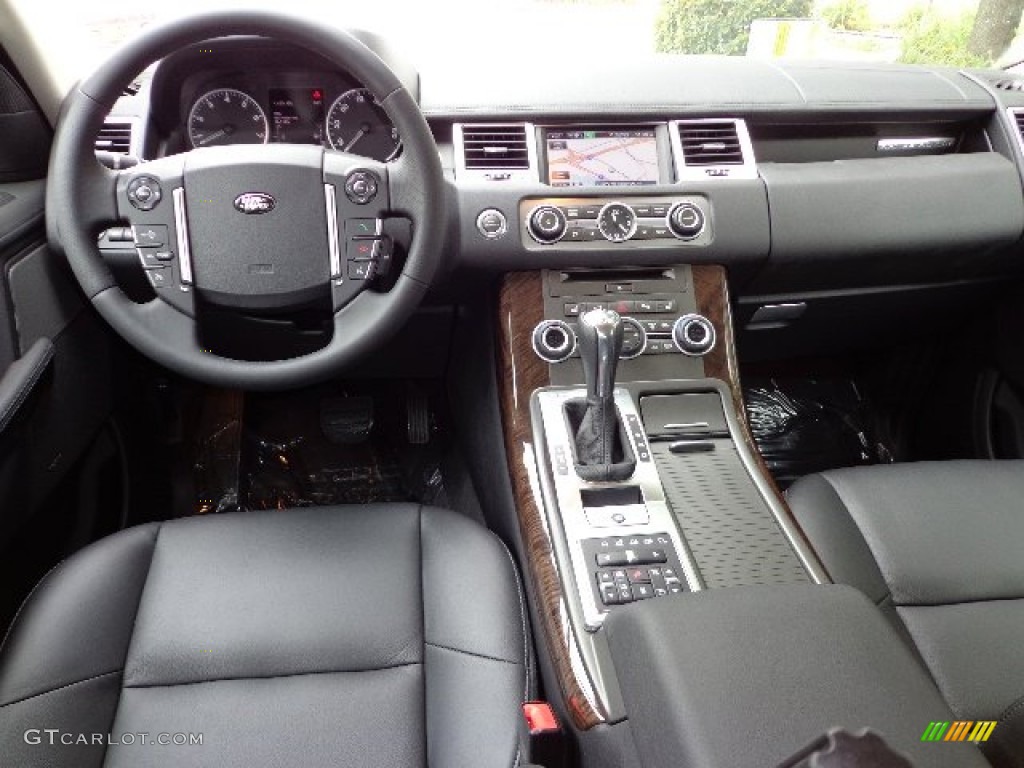 2013 Land Rover Range Rover Sport HSE Ebony Dashboard Photo #81280231