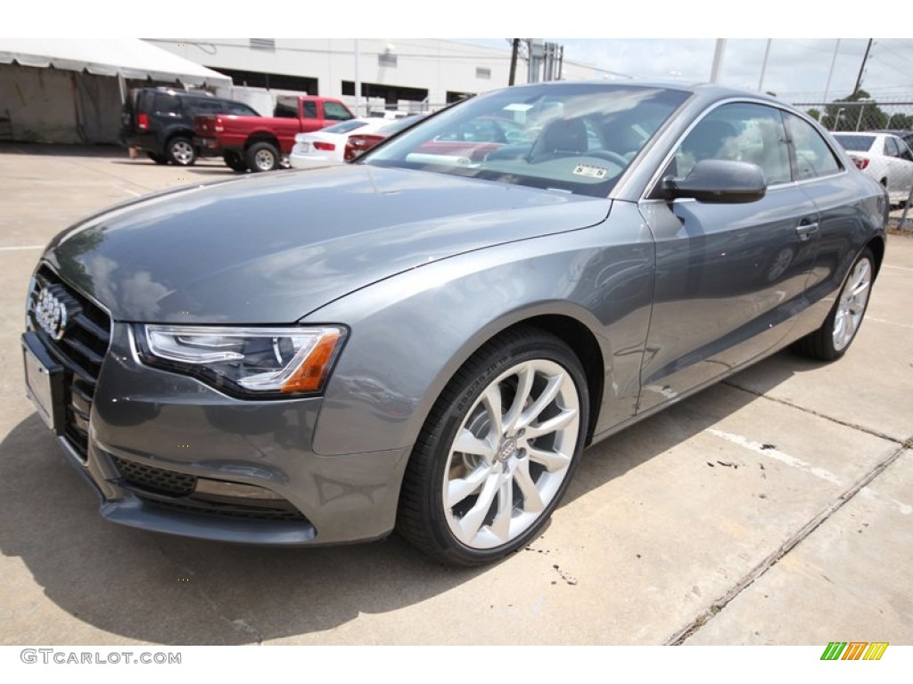 Monsoon Gray Metallic 2013 Audi A5 2.0T quattro Coupe Exterior Photo #81280417