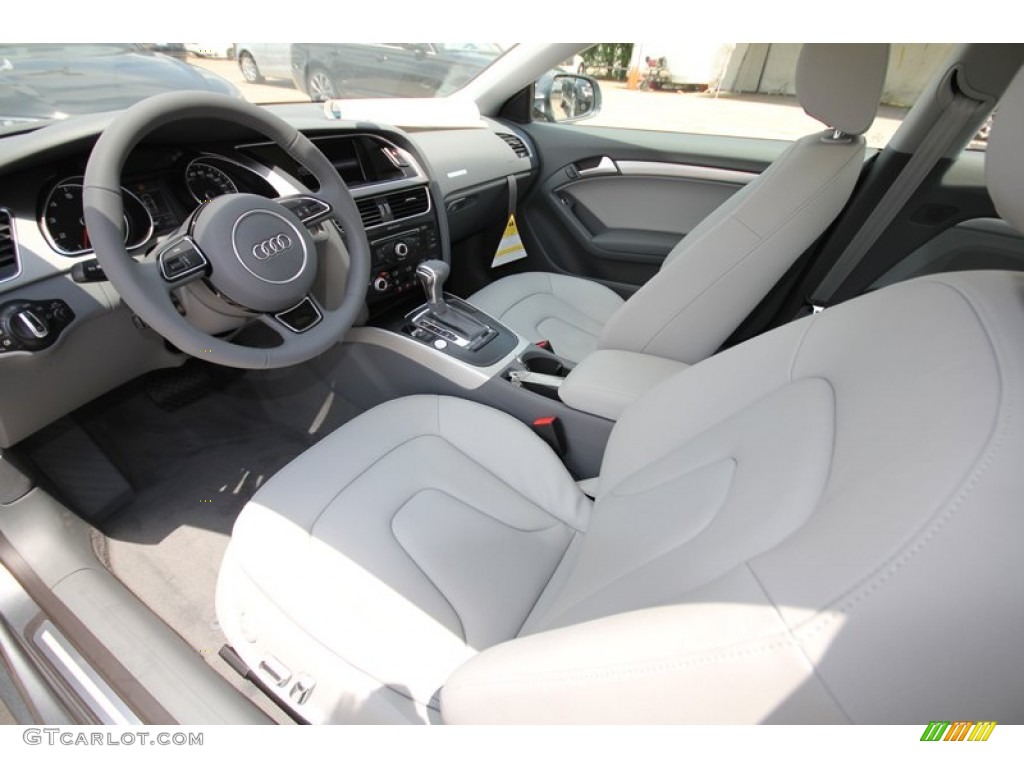 Titanium Grey/Steel Grey Interior 2013 Audi A5 2.0T quattro Coupe Photo #81280546