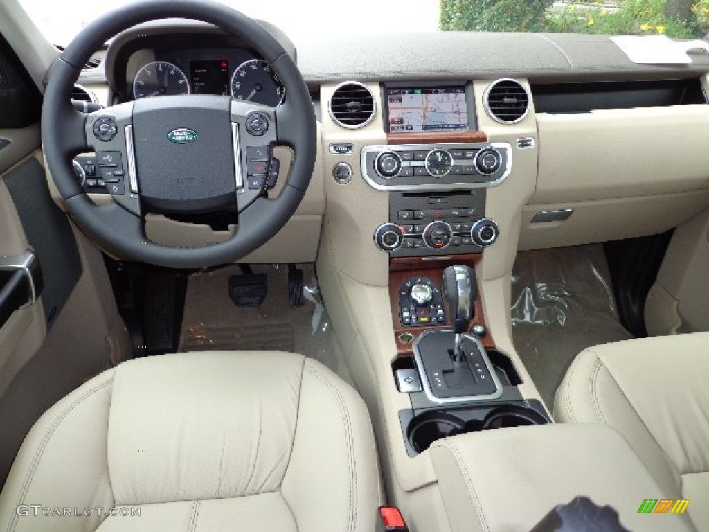 2013 Land Rover LR4 HSE LUX Almond Dashboard Photo #81280549